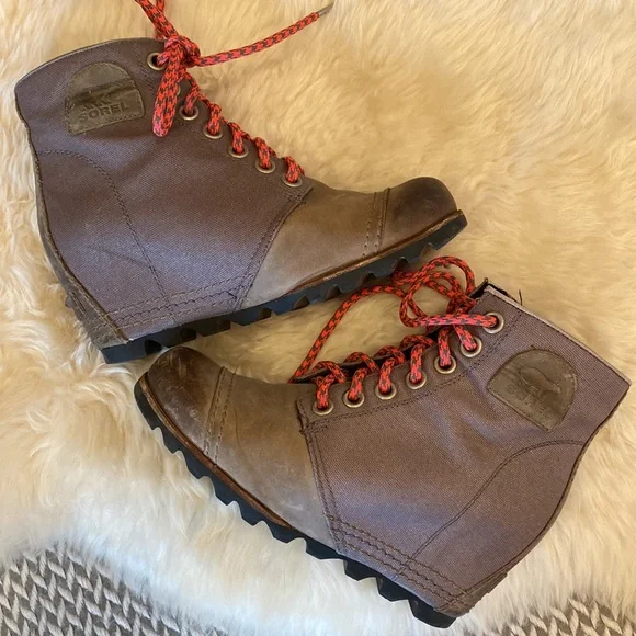 Sorel 1964 PDX Wedge Boot Lace Up 7.5 - Picture 12 of 12